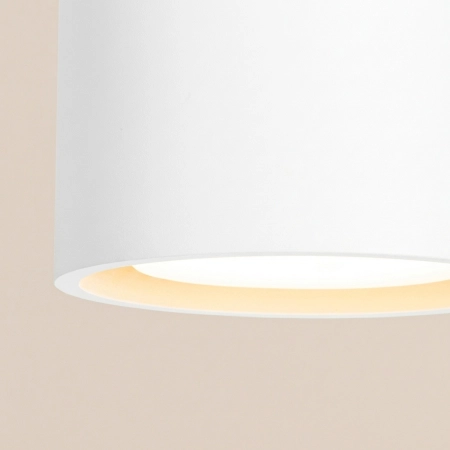 Plafon aluminiowy biały kwadratowy 10cm MODO 1 z serii MODO SL.2434 - Sollux Lighting