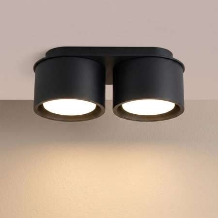 Plafon aluminiowy czarny 2-punktowy MODO 2 z serii MODO SL.2439 - Sollux Lighting