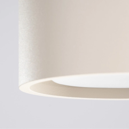 Plafon aluminiowy beżowy kwadratowy 10cm MODO 1 z serii MODO SL.2442 - Sollux Lighting