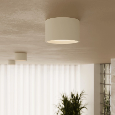 Plafon aluminiowy okrągły beżowy 3-punktowy MODO 3 z serii MODO SL.2444 - Sollux Lighting