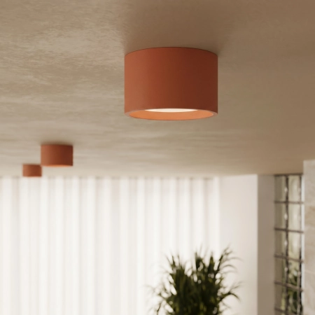 Plafon aluminiowy prostokątny czerwony 2-punktowy MODO 2 z serii MODO SL.2451 - Sollux Lighting