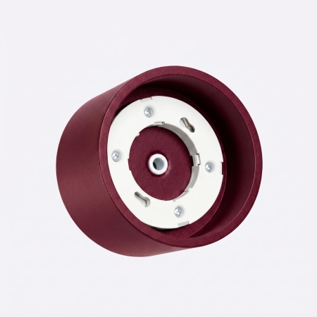 Plafon aluminiowy kwadratowy burgundowy 10cm MODO 1 z serii MODO SL.2454 - Sollux Lighting