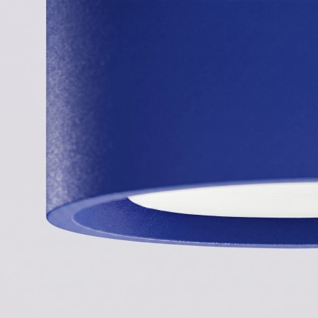 Plafon aluminiowy kwadratowy ultramaryna 10cm MODO 1 z serii MODO SL.2458 - Sollux Lighting