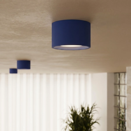 Plafon aluminiowy prostokątny ultramaryna 2-punktowy MODO 2 z serii MODO SL.2459 - Sollux Lighting