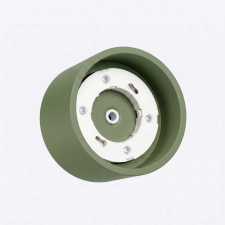 Plafon aluminiowy kwadratowy oliwkowy 10cm MODO 1 z serii MODO SL.2462 - Sollux Lighting