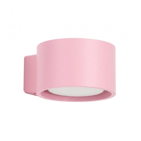 Kinkiet aluminiowy różowy kwadratowy MODO 1 z serii MODO SL.2465 - Sollux Lighting