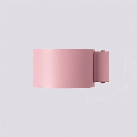 Kinkiet aluminiowy różowy kwadratowy MODO 1 z serii MODO SL.2465 - Sollux Lighting