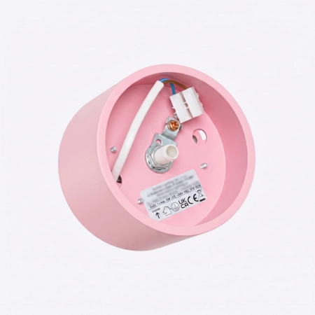 Plafon aluminiowy różowy kwadratowy 10cm MODO z serii MODO SL.2466 - Sollux Lighting