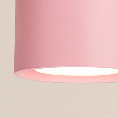 Plafon aluminiowy różowy 2-punktowy MODO 2 z serii MODO SL.2467 - Sollux Lighting