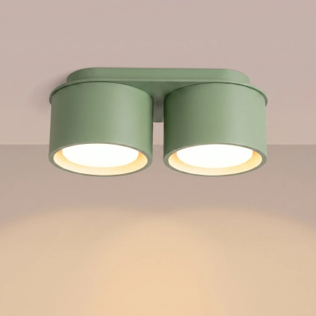 Plafon aluminiowy szałwiowy 2-punktowy MODO 2 z serii MODO SL.2471 - Sollux Lighting