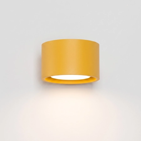 Kinkiet aluminiowy żółty kulisty 10cm MODO z serii MODO SL.2473 - Sollux Lighting