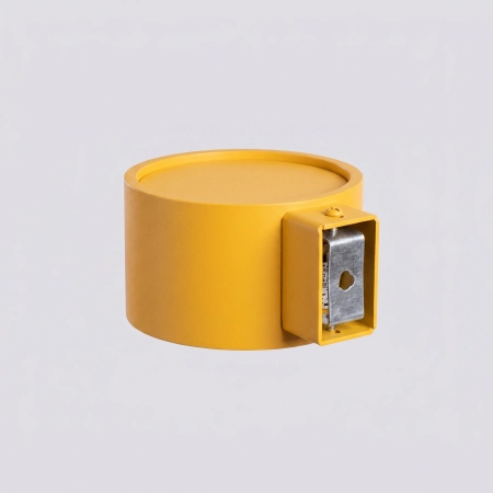 Kinkiet aluminiowy żółty kulisty 10cm MODO z serii MODO SL.2473 - Sollux Lighting