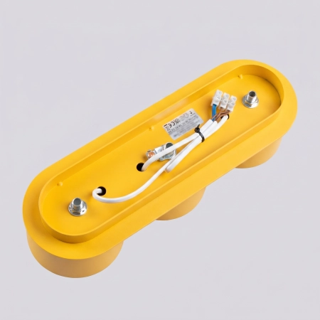 Plafon aluminiowy żółty 3-punktowy MODO 3 z serii MODO SL.2476 - Sollux Lighting