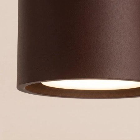 Plafon aluminiowy brązowy 3-punktowy MODO 3 z serii MODO SL.2484 - Sollux Lighting