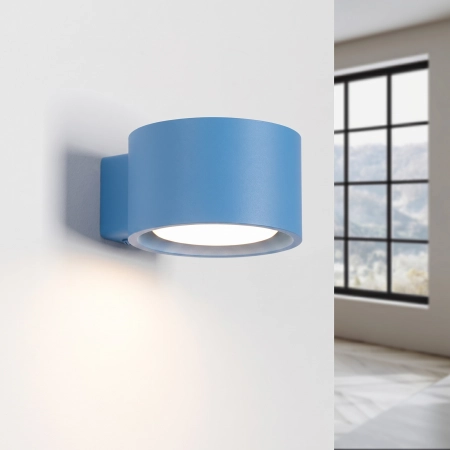 Kinkiet aluminiowy błękitny 10cm Gx53 z serii MODO SL.2485 - Sollux Lighting