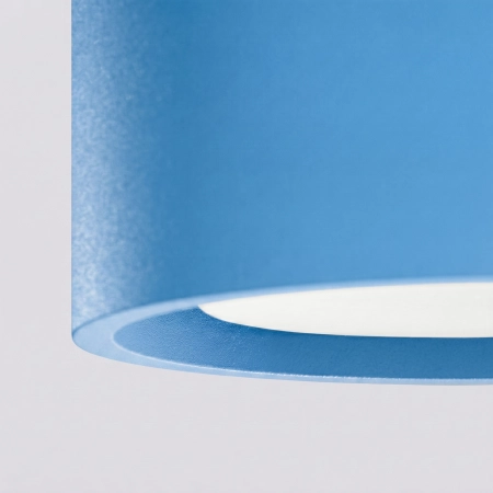 Plafon aluminiowy kwadratowy błękitny 10cm MODO 1 z serii MODO SL.2486 - Sollux Lighting