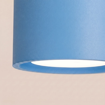 Plafon aluminiowy błękitny 3-punktowy MODO z serii MODO SL.2488 - Sollux Lighting
