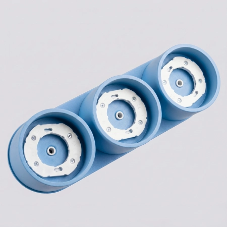 Plafon aluminiowy błękitny 3-punktowy MODO z serii MODO SL.2488 - Sollux Lighting