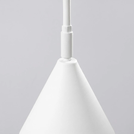 Kinkiet stalowy biały poziomy z włącznikiem NOX 1 SL.2491 - Sollux Lighting