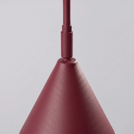 Kinkiet NOX 1 burgund z włącznikiem SL.2498 - Sollux