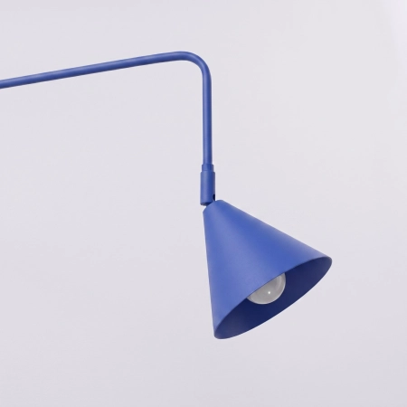 Kinkiet NOX 1 ultramaryna z włącznikiem SL.2499 - Sollux