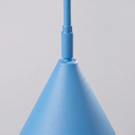 Kinkiet NOX 1 błękitny z włącznikiem SL.2505 - Sollux