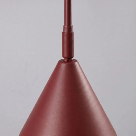 Kinkiet NOX 2 burgund z włącznikiem SL.2513 - Sollux