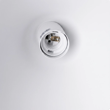 Lampa wisząca stalowa biała 25cm NOX 25 SL.2521 - Sollux Lighting