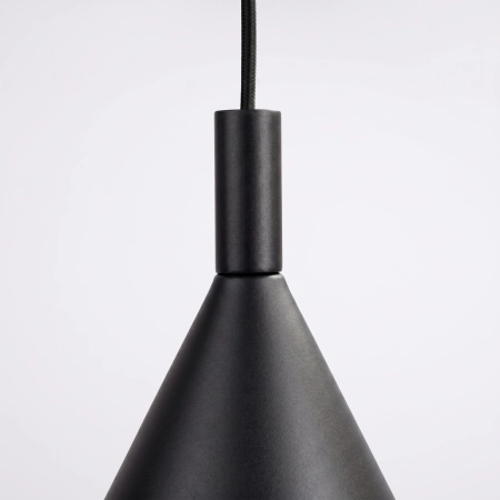 Lampa wisząca stalowa czarna 25cm NOX 25 z serii NOX SL.2522 - Sollux Lighting