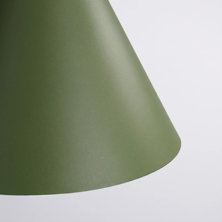 Lampa wisząca stalowa kulista zielona oliwka NOX 25 SL.2525 - Sollux Lighting