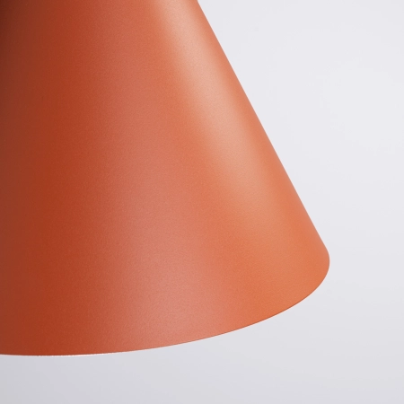Lampa wisząca stalowa ochra czerwona 25cm NOX 25 z serii NOX SL.2526 - Sollux Lighting