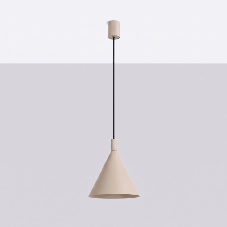 Lampa wisząca NOX 25 taupe SL.2527 - Sollux