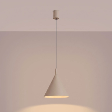 Lampa wisząca NOX 25 taupe SL.2527 - Sollux