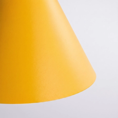 Lampa wisząca NOX 25 żółta SL.2532 - Sollux
