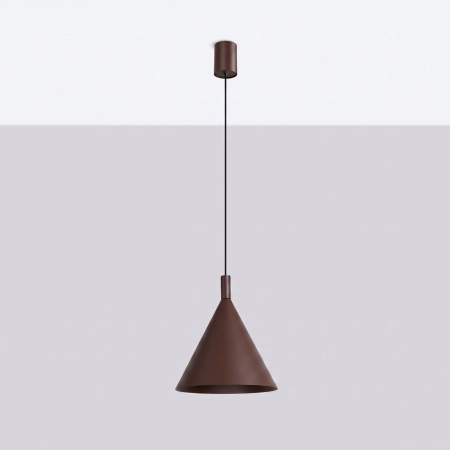 Lampa wisząca NOX 25 brązowa SL.2534 - Sollux