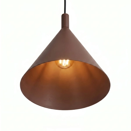 Lampa wisząca NOX 25 brązowa SL.2534 - Sollux