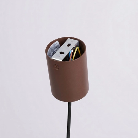 Lampa wisząca NOX 25 brązowa SL.2534 - Sollux
