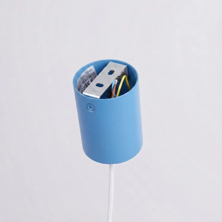 Lampa wisząca NOX 25 błękitna SL.2535 - Sollux