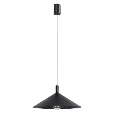Lampa wisząca stalowa czarna 40cm NOX 40 z serii NOX SL.2537 - Sollux Lighting