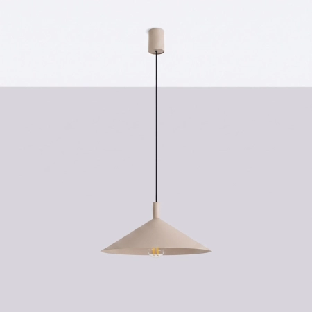 Lampa wisząca NOX 40 taupe SL.2542 - Sollux