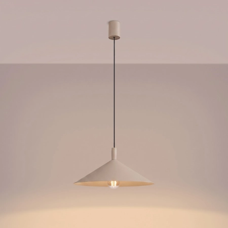 Lampa wisząca NOX 40 taupe SL.2542 - Sollux