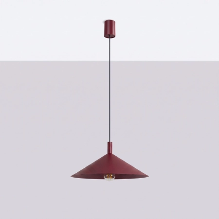 Lampa wisząca NOX 40 burgund SL.2543 - Sollux