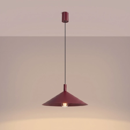 Lampa wisząca NOX 40 burgund SL.2543 - Sollux