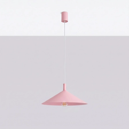 Lampa wisząca NOX 40 różowa SL.2545 - Sollux