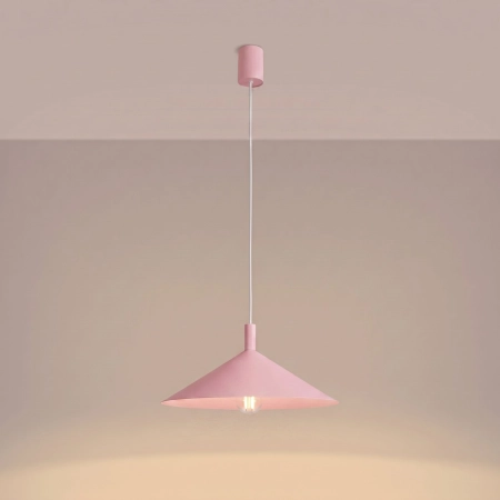 Lampa wisząca NOX 40 różowa SL.2545 - Sollux