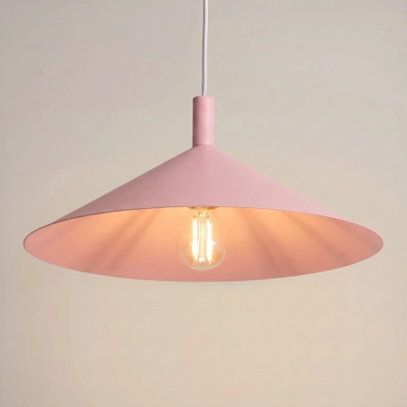 Lampa wisząca NOX 40 różowa SL.2545 - Sollux