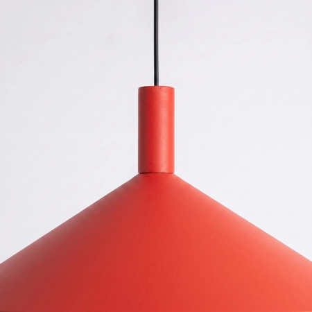 Lampa wisząca NOX 40 czerwona SL.2548 - Sollux