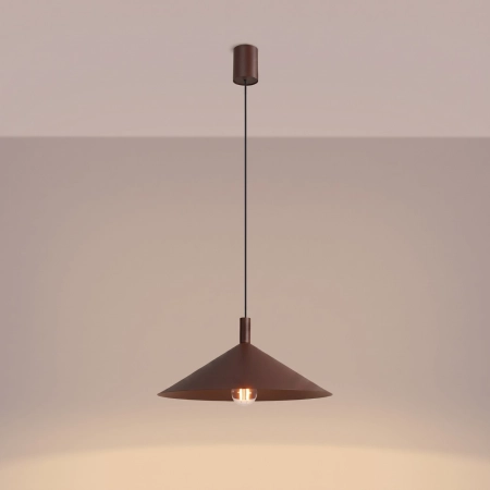 Lampa wisząca NOX 40 brązowa SL.2549 - Sollux