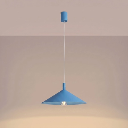 Lampa wisząca NOX 40 błękitna SL.2550 - Sollux