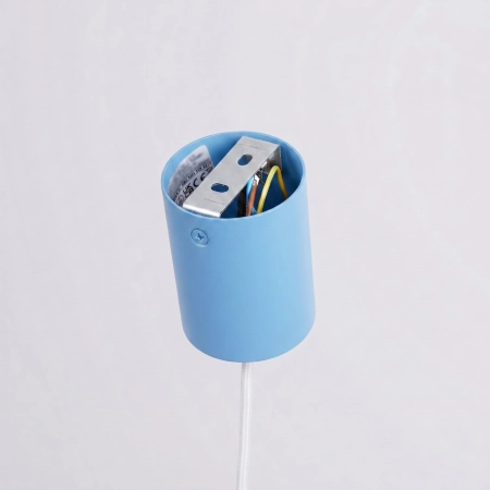 Lampa wisząca NOX 40 błękitna SL.2550 - Sollux